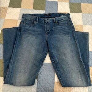 Lucky Brand Men's Faded Blue Straight Jeans